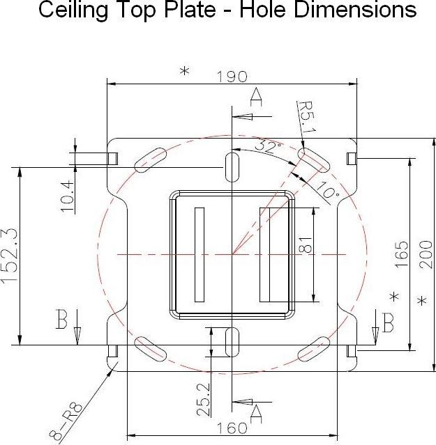 Produktbild Multibrackets M Ceiling Mount Pro MBC1UHD