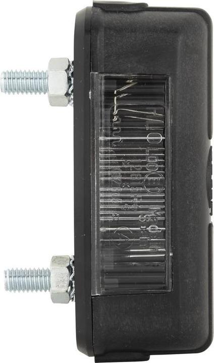 Actual product image Hella Licence plate lamp halogen surface-mounted for JOHN DEERE FENDT LIEBHERR MAN VDL (C5W)