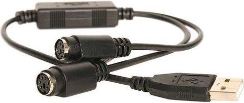 Productafbeelding StarTech USB Naar Ps2 Adapter (0.44 m, PS/2)