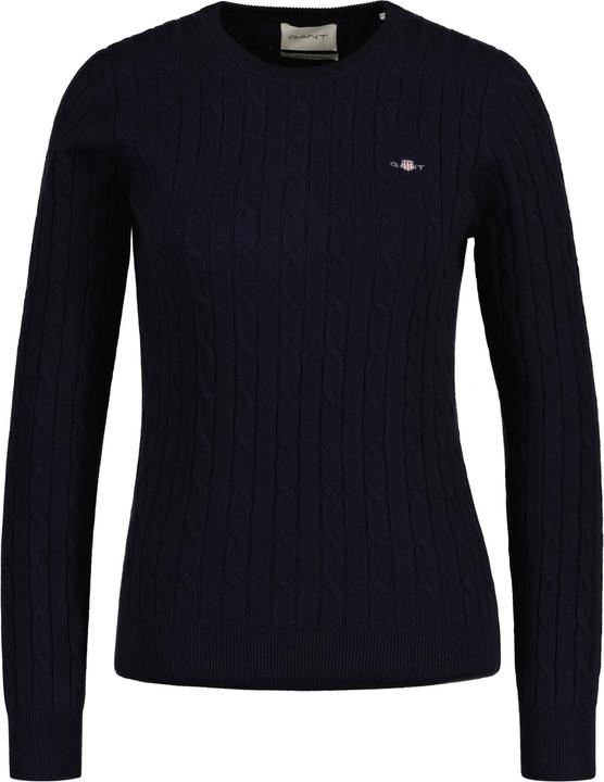 GANT Stretch Cotton Cable C-Neck