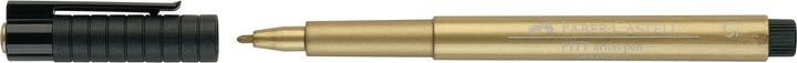 Actual product image Faber-Castell Pitt Artist Pen Metallic (Gold, 1 x)