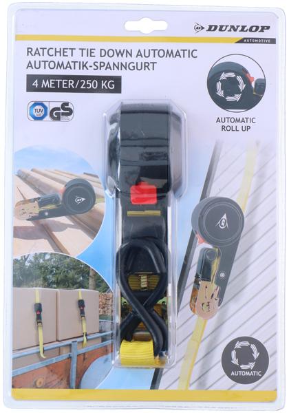 Actual product image Dunlop Tie down ratchet autom. 25mm