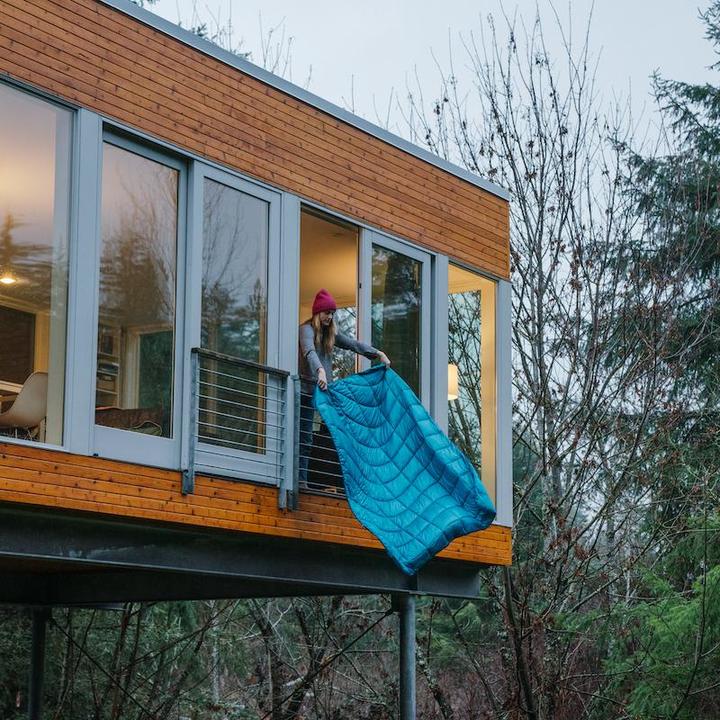 Produktbild Rumpl Reisedecke Nanoloft Puffy Harbor Blue