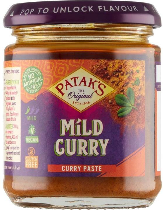 Produktbild Pataks Mild Curry Paste 165 g (165 g)