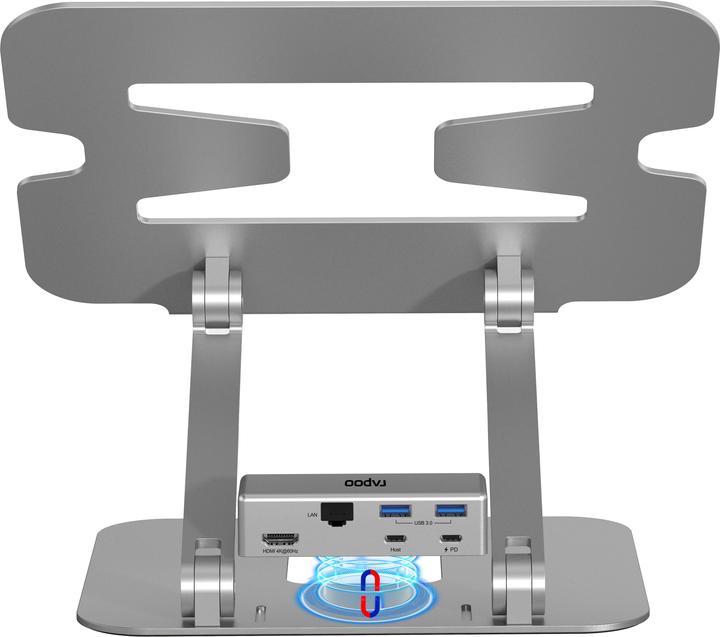 Produktbild Rapoo Laptop-Ständer mit 5-in-1 USB-C Mul
