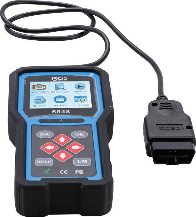 Actual product image BGS OBD 2 (EOBD) Error Code Diagnostic Tool