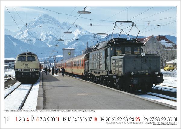 Actual product image Faszinierende Eisenbahnen 2026 (42 x 30 cm, Hardcover, German)