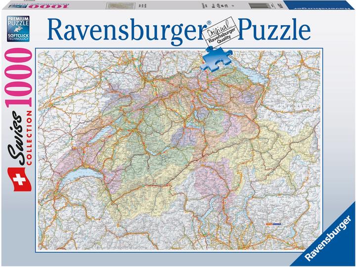 Ravensburger Swiss Collection: Schweizerkarte (1000 Teile)