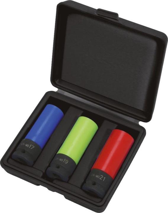 Actual product image KS Tools Socket set (21 mm, 18 mm, 20 mm, 19 mm, 17 mm)