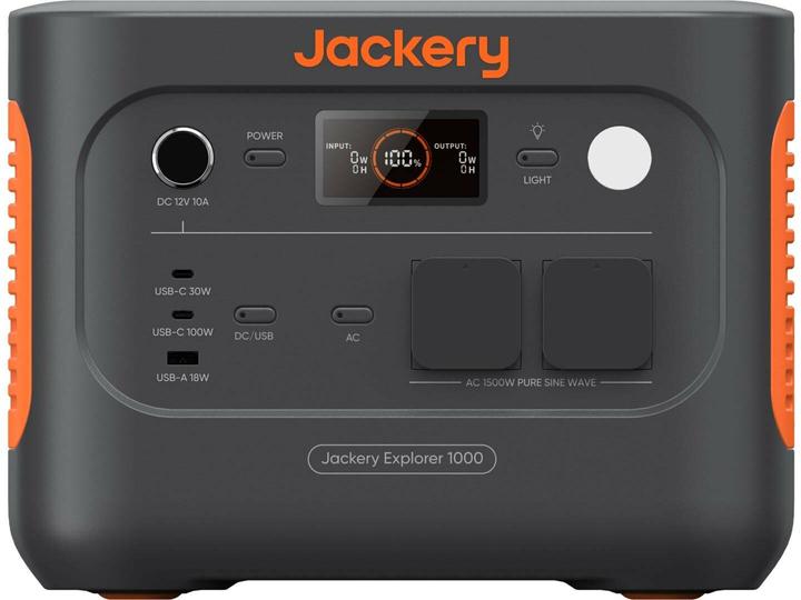 Image du produit Jackery Explorer 1000 (1070 Wh, 10.80 kg)