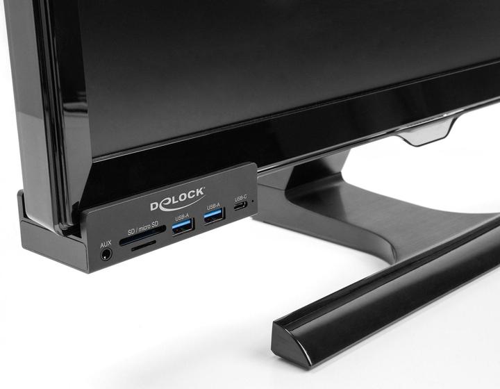 Productafbeelding Delock Externe USB 5 Gbps 3-poorts hub 2 x USB Type-A, 1 x USB (USB-A, 5 Havens)