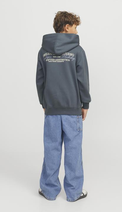 Actual product image Jack & Jones Jorislington Back Sweat Hood Sn Jnr (140)