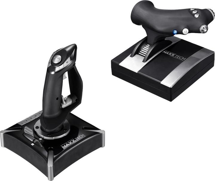 Produktbild Maxx Tech Pro Flight Combo - PS4 / PC/ XBOX/ (PC, PS4)