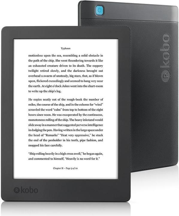 Image du produit Kobo Aura H2O 2ème édition (6.80", 8 Go, Noir)