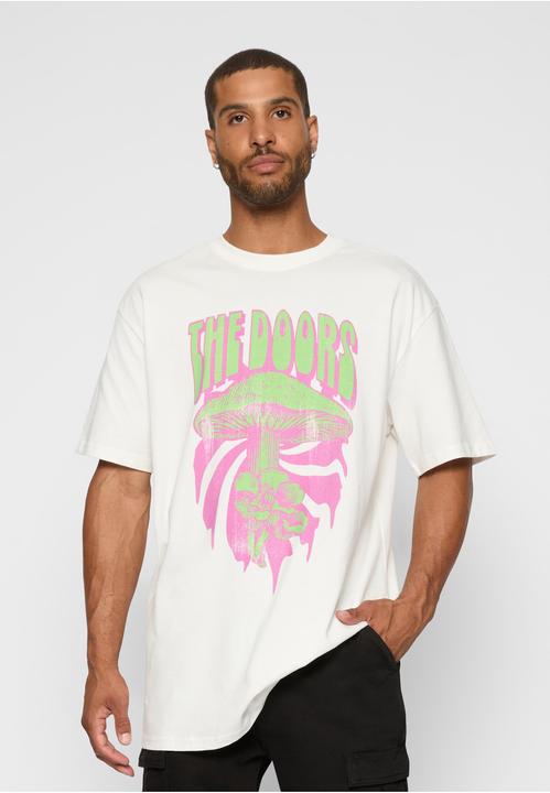 Actual product image Urban Classics The Doors Mushroom Oversize Tee - 18475 (XS)