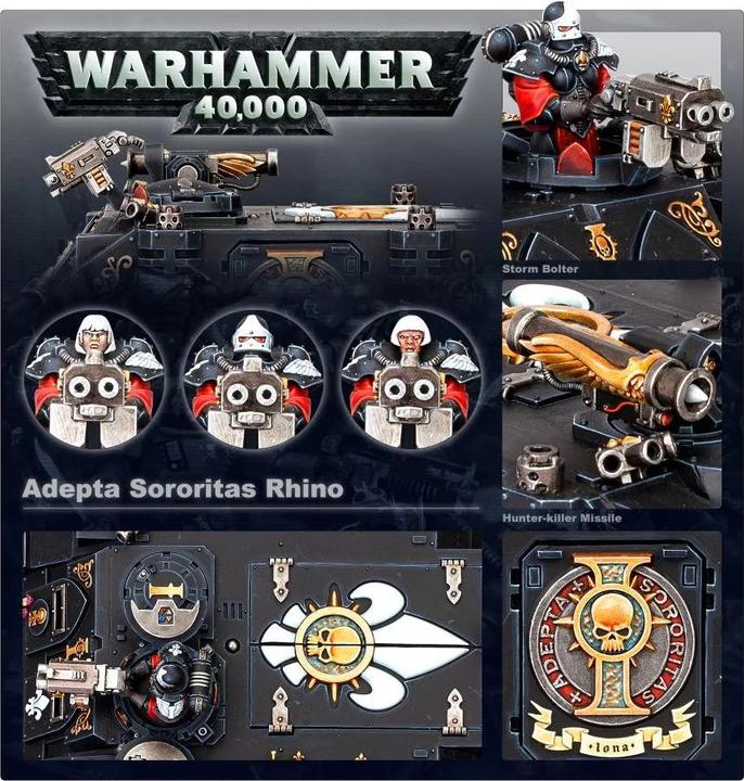 Produktbild Games Workshop Adepta Sororitas Rhino (Kunststoff)