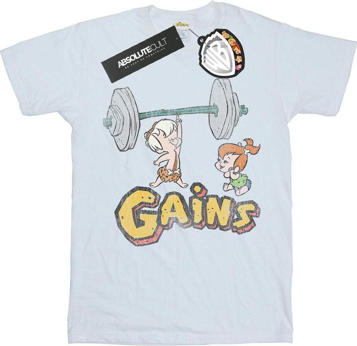 The Flintstones Bam Bam Gains Distressed TShirt Jungen