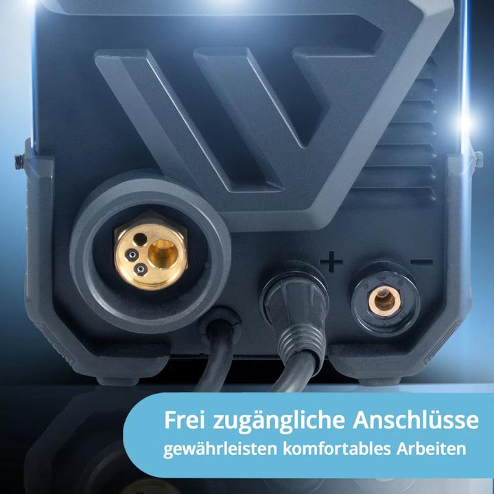 Produktbild Stahlwerk Schweissgerät MIG MAG 200 Puls Pro IGBT Schutzgas Kombigerät mit 200 A