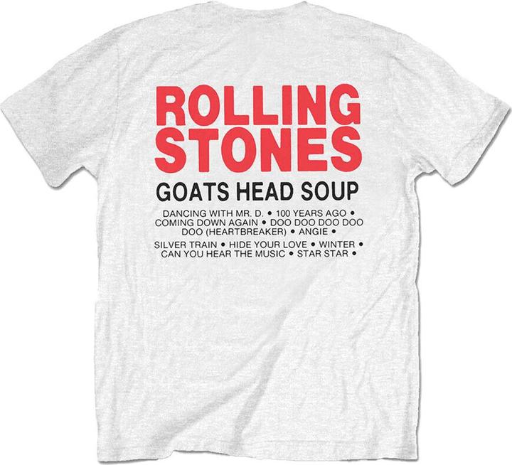 Produktbild The Rolling Stones Erwachsene Ziege Kopf Suppe Track List T-shirt (XXL)
