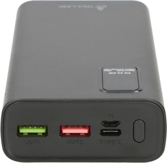 Produktbild Extralink EX.19508 power bank Lithium Polymer (LiPo) Black (20000 mAh, 74 Wh)