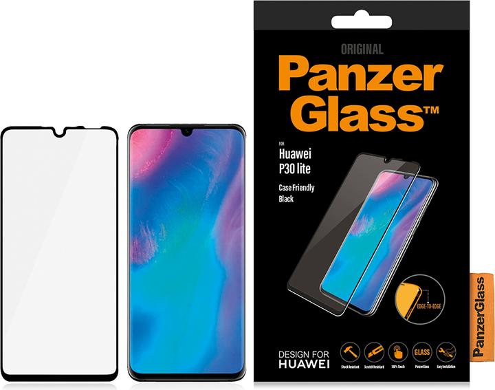 PanzerGlass Edge to Edge (1 Stück, Huawei P30 Lite)