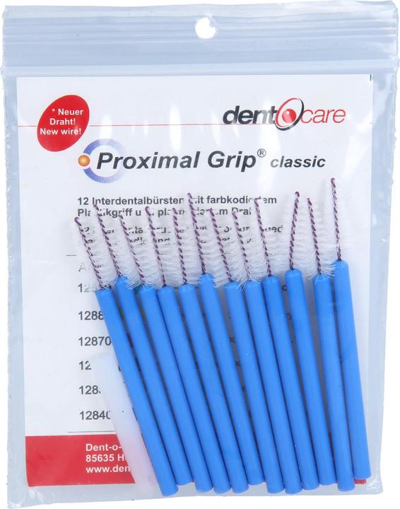 Dent-O-Care Proximal-Grip konisch blau Interdentalbürste, 12 St. Interdentalbürsten (12 x)