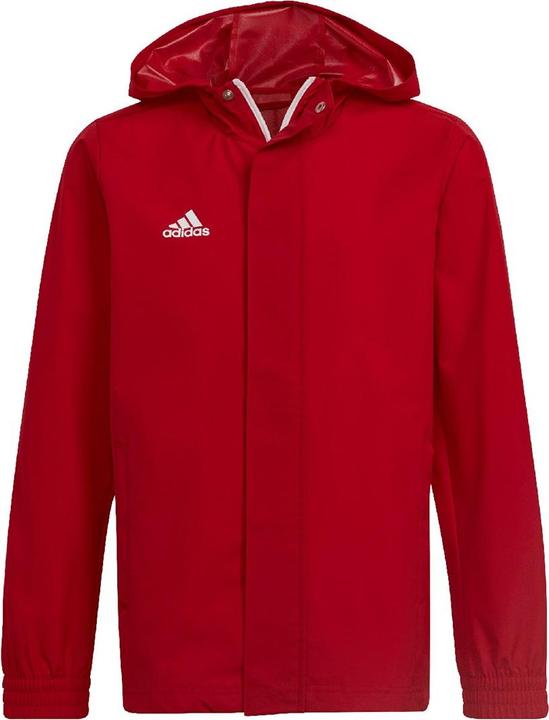 Actual product image adidas Kids Jacket Entrada 22 All-Weather red IK4013 (164cm) (164)
