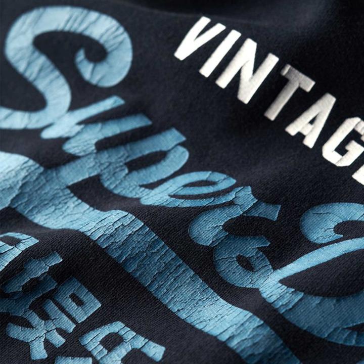 Produktbild Superdry Sweatshirt Casual Bequem sitzend Duo Vintage Logo Hoodie (M)
