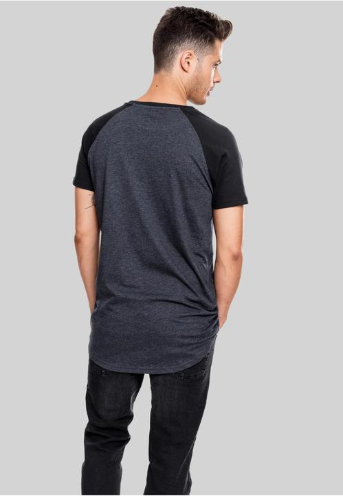 Image du produit Urban Classics Shaped Raglan Long Tee (L)