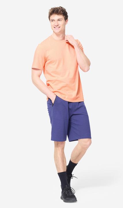 Actual product image Domyos T-Shirt Herren Regular Baumwolle - orange (3XL)