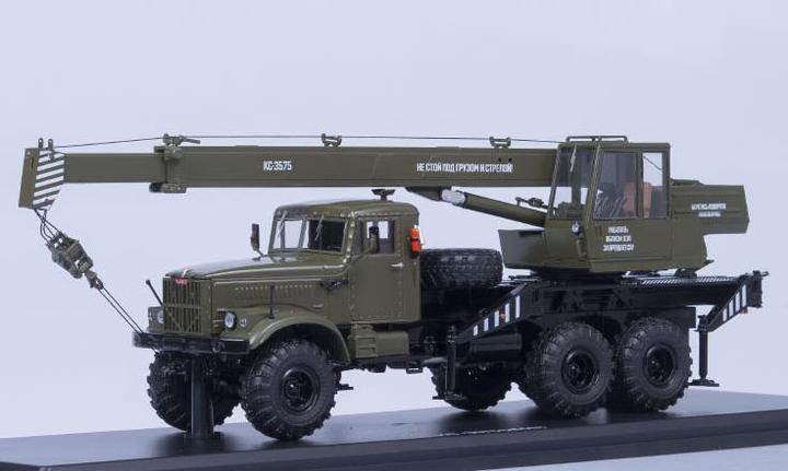 Actual product image Premium ClassiX KrAZ 255, Nva crane truck