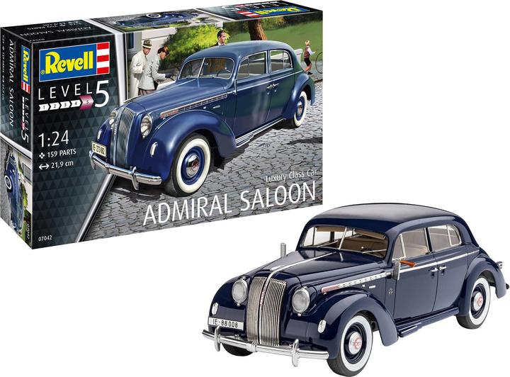 Actual product image Revell 124 Car Model Kit Luxury Class Car Admiral Saloon