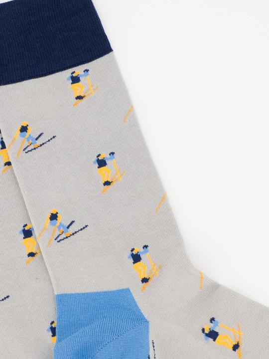 Produktbild DillySocks Foggy Skiing (Einzelpack, One Size)