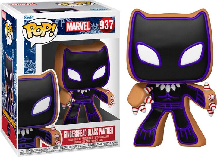 Produktbild Funko POP! - Marvel Holiday: Gingerbread Black Panther