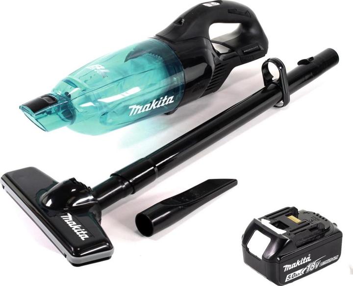 Produktbild Makita DCL281 FT1B Akku Staubsauger 18V + 1x Akku 5,0Ah - ohne Ladegerät