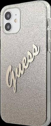 Image du produit Guess Couverture rigide Vintage Glitter Gradient (Apple iPhone 12 mini)