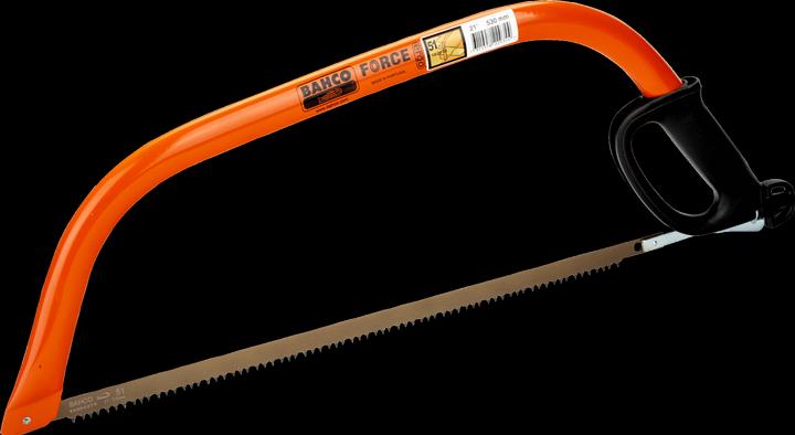 Actual product image Bahco ERGO Robust hacksaw with 21" saw blade no. 51 with triangular group teeth