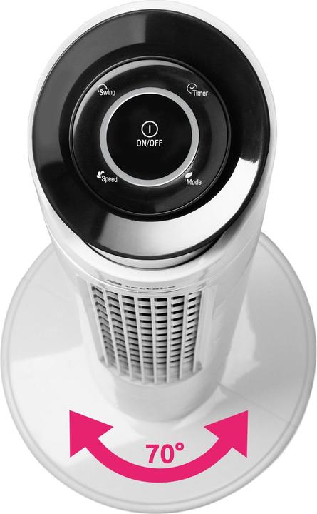 Actual product image tectake Tower fan 110cm (50 dB)