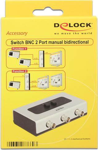 Produktbild Delock 2Port BNC Switchbox