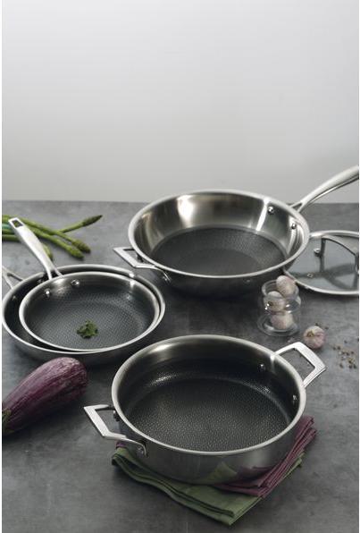 Actual product image MasterPRO Frying Pan (24 cm, Pan set + pot set, Stainless steel)