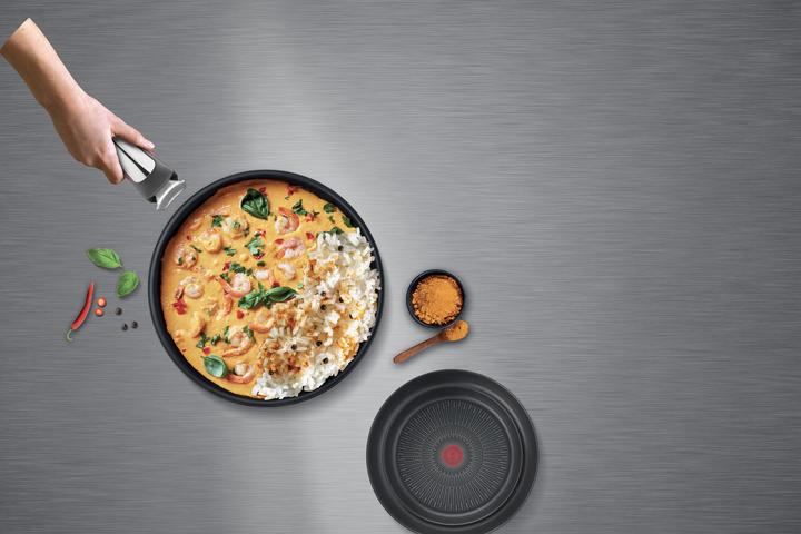 Image du produit Tefal Ingenio Preference On (28 cm, Ensemble de casseroles et de poêles de cuisson, Acier inoxydable)