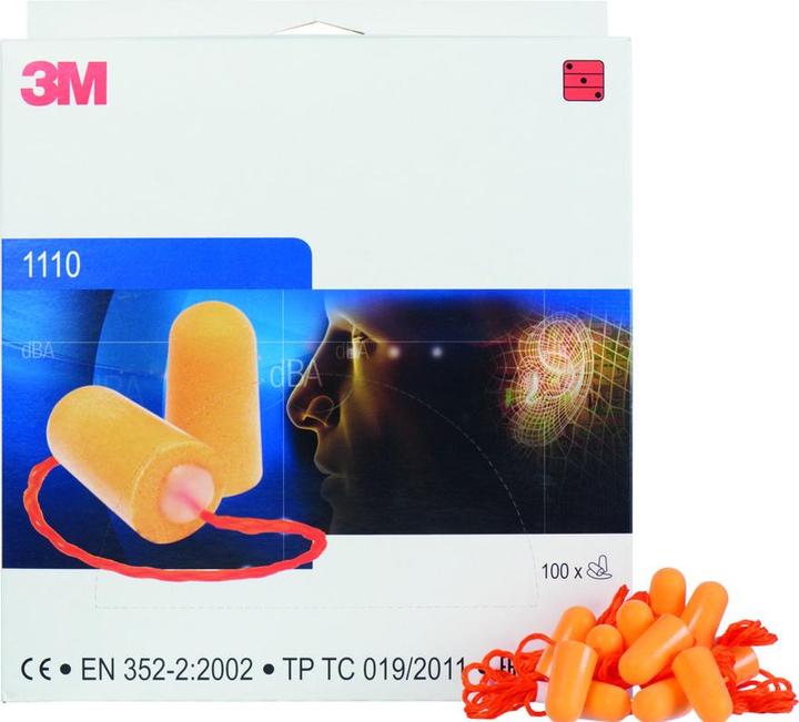 Produktbild 3M Einweg-Gehörschutzstöpsel (200 x)