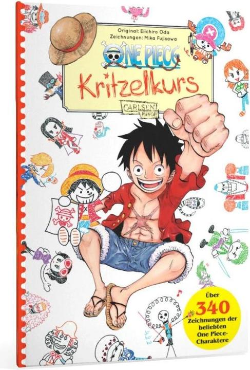 Actual product image One Piece Kritzelkurs (German, Mika Fujisawa, Eiichiro Oda, 2023)