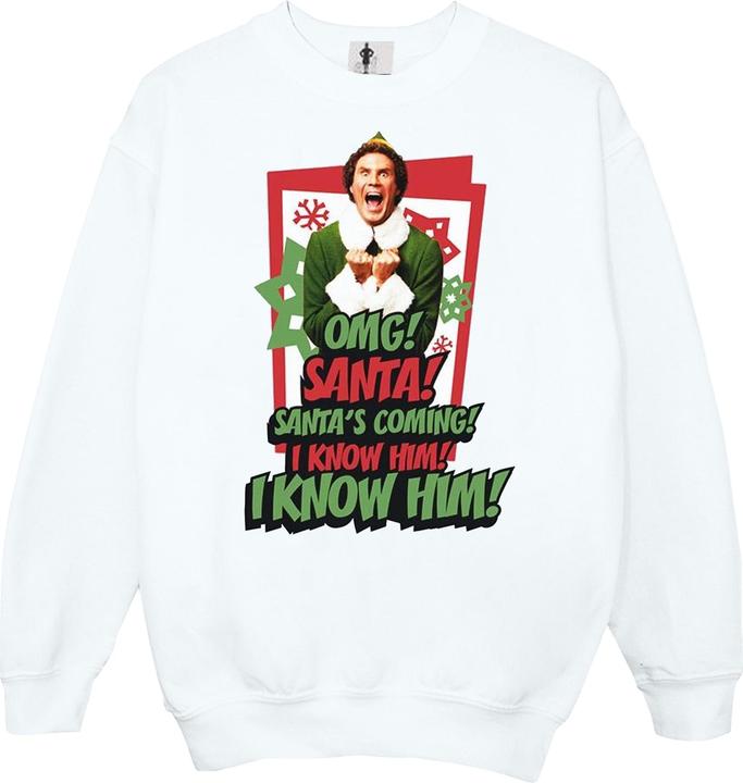 Elf OMG Santa Sweatshirt Jungen