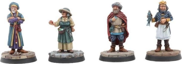 Produktbild Tabletop-Art Townsfolk Miniatures - Merchants Set 2 (4) (Kunststoff)