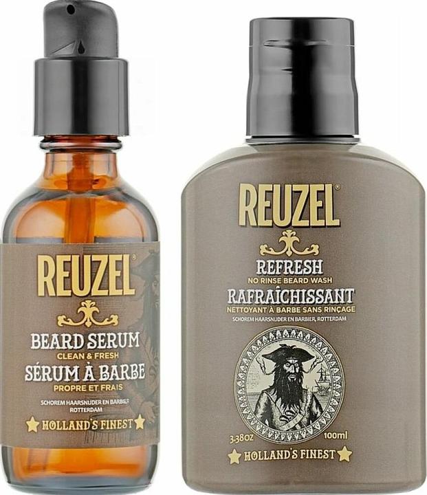 Produktbild Reuzel Beard Try Me Kit Bartpflege-Set - Bartöl & No Rinse Beard Wash (100 ml)
