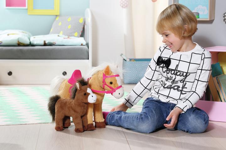 Actual product image Zapf Creation BABY Born horse Sunny & foal Pony Farm