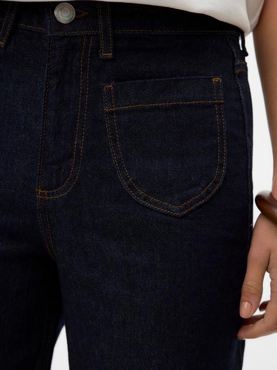 Actual product image Vero Moda VMTESSA Hohe Taille Weiter Beinschnitt Jeans Weit geschnitten (W32/L32)