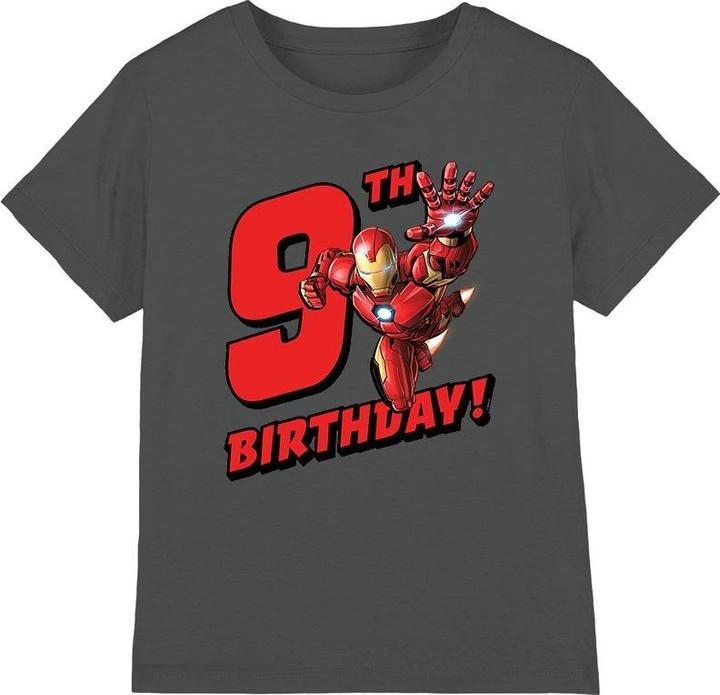 Iron Man TShirt 9 Geburtstag