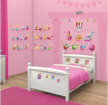 Actual product image Walltastic Shopkins Wall Stickers